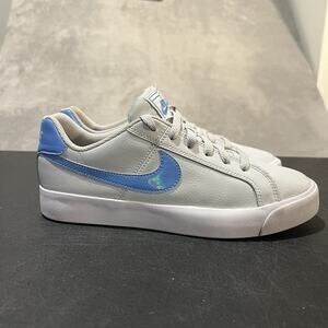 Nike Court Royale AC Womens 8 Grey Blue AO2810-004 Athletic Sneakers